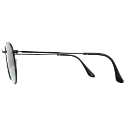 Ray-Ban Sunglasses Round Flat Lenses 3447N 002/71 Black Grey Gradient