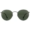 Ray-Ban Sunglasses Round Metal 3447 029 Gunmetal Green 50