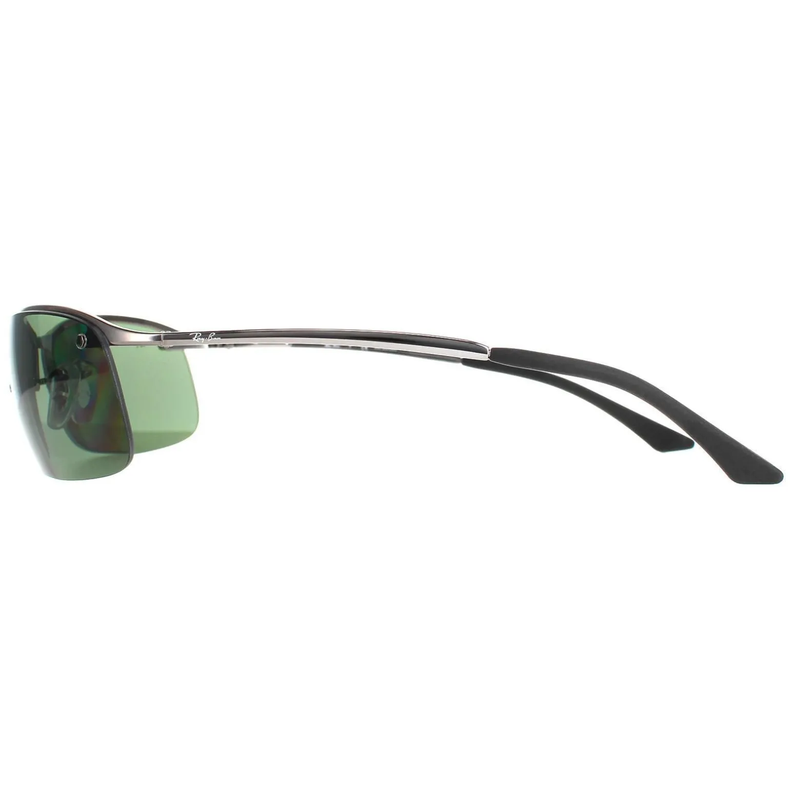 Rayban Sunglasses Top Bar 3183 Gunmetal Polarized Green 004/9A