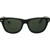 Ray-Ban Sunglasses Wayfarer 2140 901 Black Green G-15 Large 54mm
