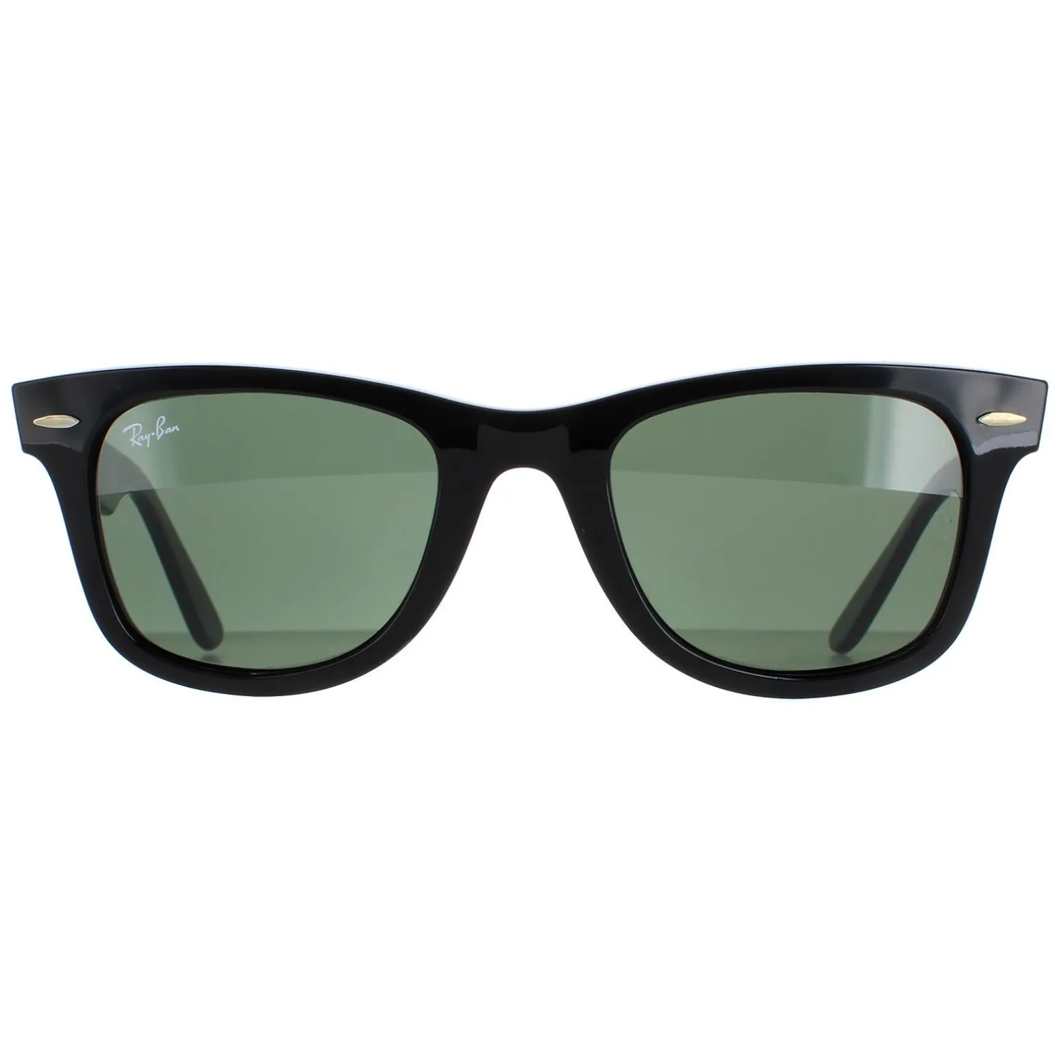 Ray-Ban Sunglasses Wayfarer 2140 901 Black Green G-15 Medium 50mm