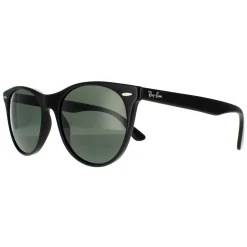 Ray-Ban Sunglasses Wayfarer II RB2185 901/58 Black G-15 Green Polarize