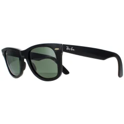 Ray-Ban Sunglasses Wayfarer 2140 901 Black Green G-15 Medium 50mm