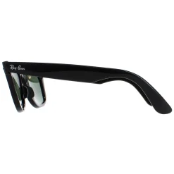 Ray-Ban Sunglasses Wayfarer 2140 901 Black Green G-15 Medium 50mm