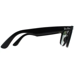 Ray-Ban Sunglasses Wayfarer 2140 901 Black Green G-15 Medium 50mm