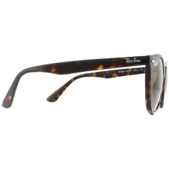 Ray-Ban Sunglasses Wayfarer II RB2185 902/57 Striped Havana Brown Pola