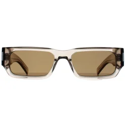 Saint Laurent Sunglasses SL660 004 Transparent Beige Brown