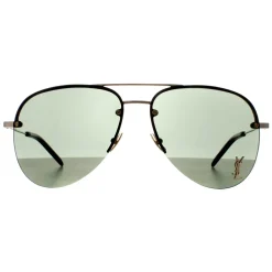 Saint Laurent Sunglasses SL CLASSIC 11 M 003 Gold Green