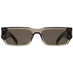Saint Laurent Sunglasses SL660 003 Transparent Brown Grey