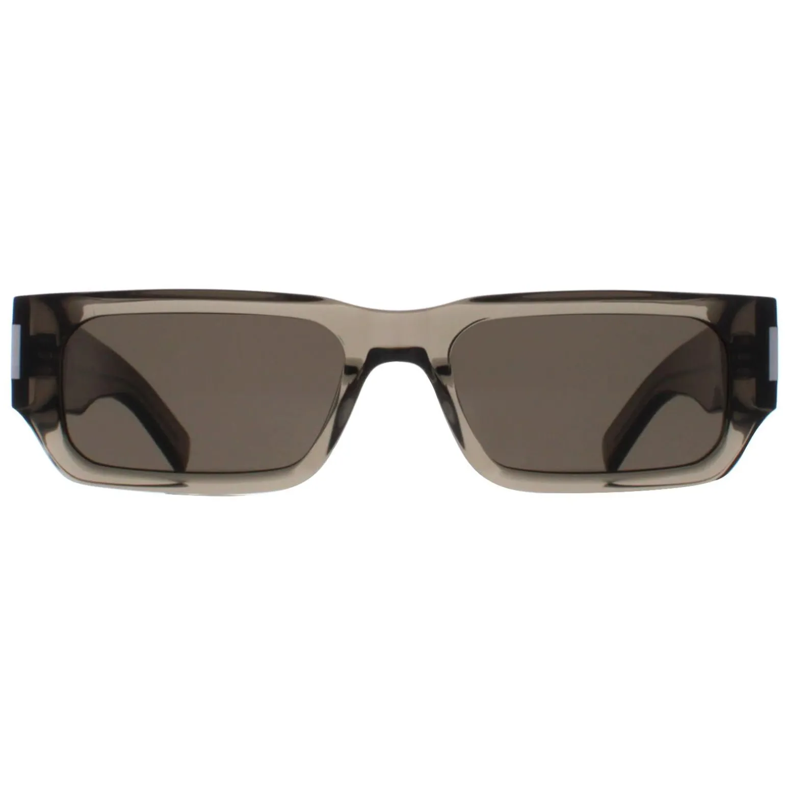 Saint Laurent Sunglasses SL660 003 Transparent Brown Grey