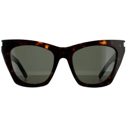 Saint Laurent Sunglasses SL 214 KATE 006 Havana Grey
