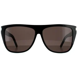Saint Laurent Sunglasses SL 1 SLIM 001 Black Grey Smoke