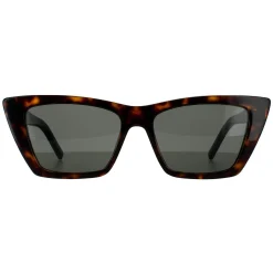 Saint Laurent Sunglasses SL 276 MICA 002 Dark Havana Grey