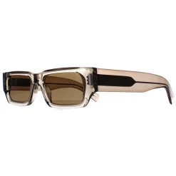 Saint Laurent Sunglasses SL660 004 Transparent Beige Brown