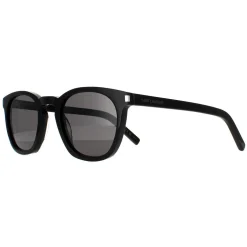 Saint Laurent Sunglasses SL28 002 Black Smoke