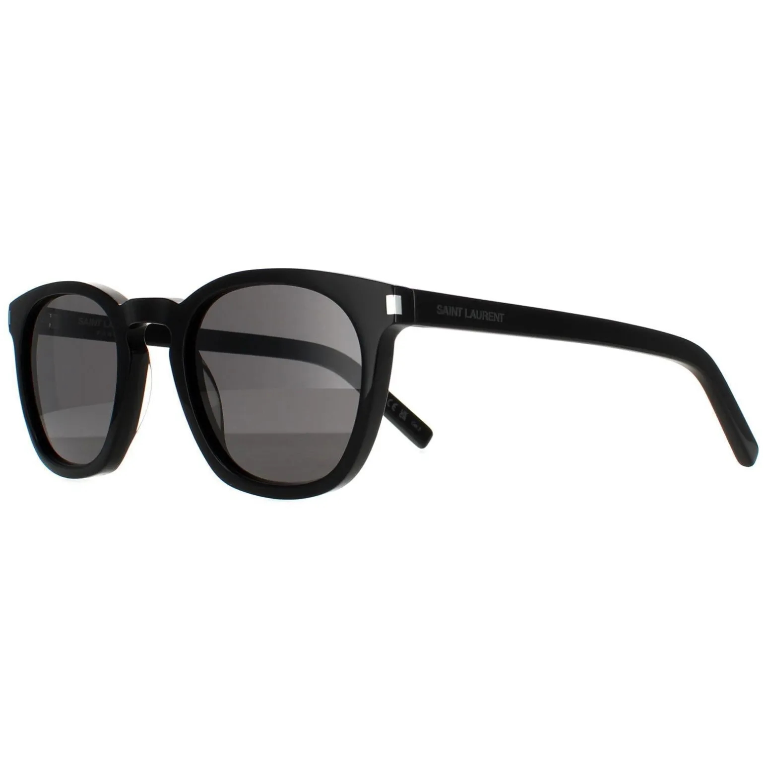 Saint Laurent Sunglasses SL28 002 Black Smoke