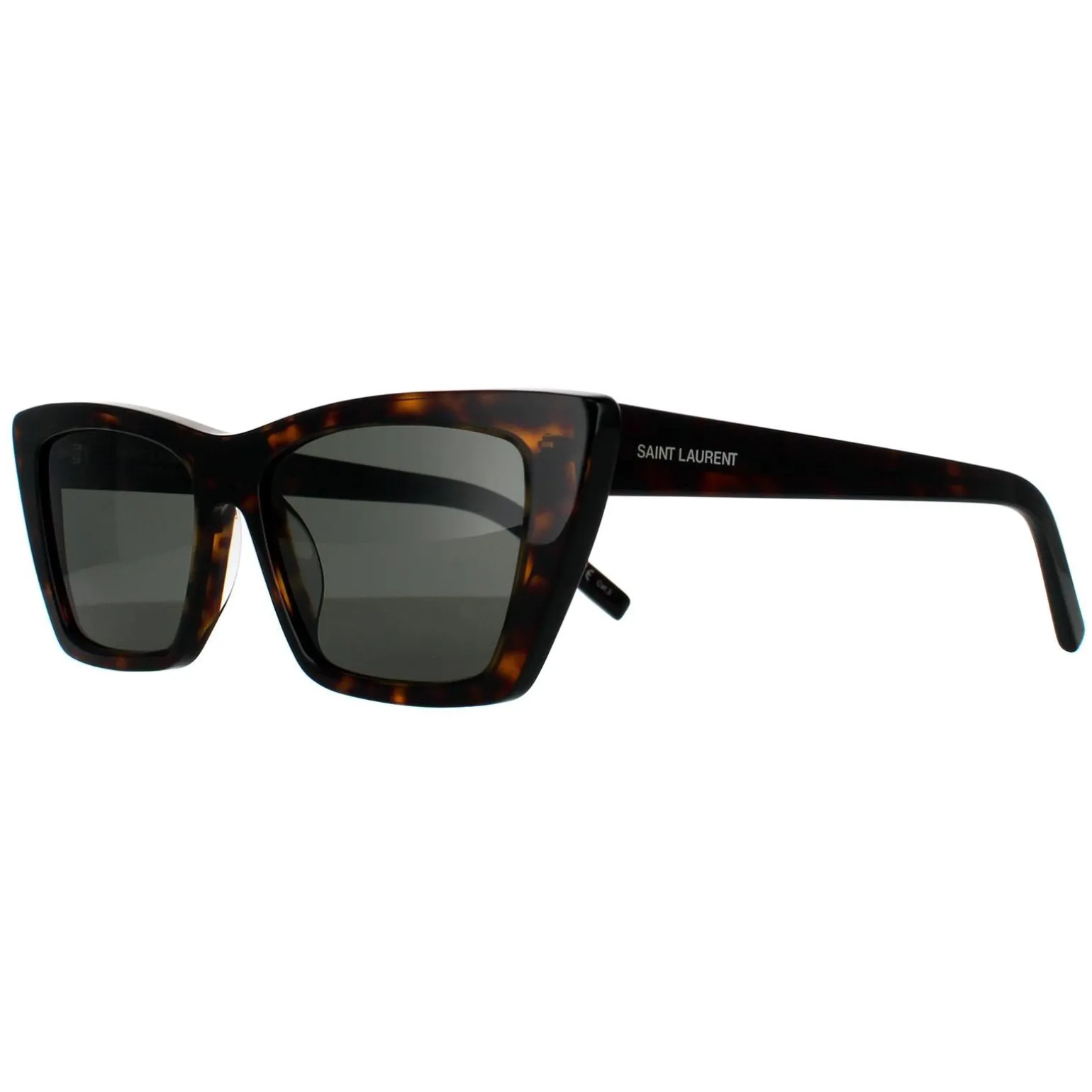 Saint Laurent Sunglasses SL 276 MICA 002 Dark Havana Grey