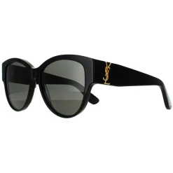 Saint Laurent Sunglasses SL M3 002 Black Grey