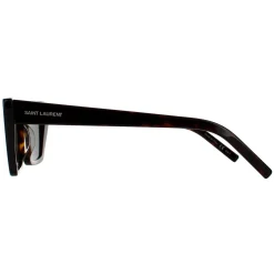 Saint Laurent Sunglasses SL 276 MICA 002 Dark Havana Grey