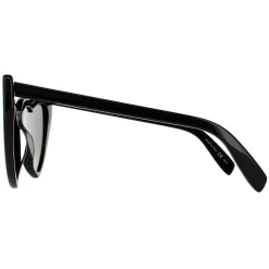 Saint Laurent Sunglasses SL 181 LOU LOU 001 Black Grey