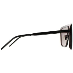 Saint Laurent Sunglasses SL364 MASK 002 Black Dark Grey