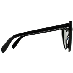 Saint Laurent Sunglasses SL 181 LOU LOU 001 Black Grey