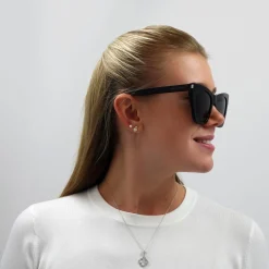 Saint Laurent Sunglasses SL 214 KATE 006 Havana Grey