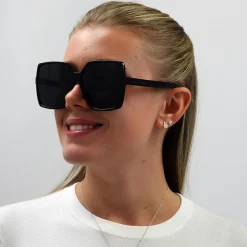 Saint Laurent Sunglasses SL 232 BETTY 001 Black Grey