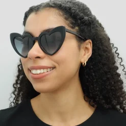 Saint Laurent Sunglasses SL 181 LOU LOU 008 Black Blue Gradient