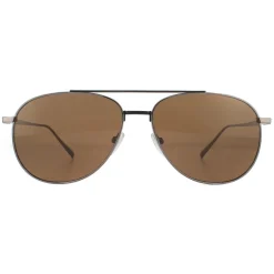 Salvatore Ferragamo Sunglasses SF201S 035 Grey Brown