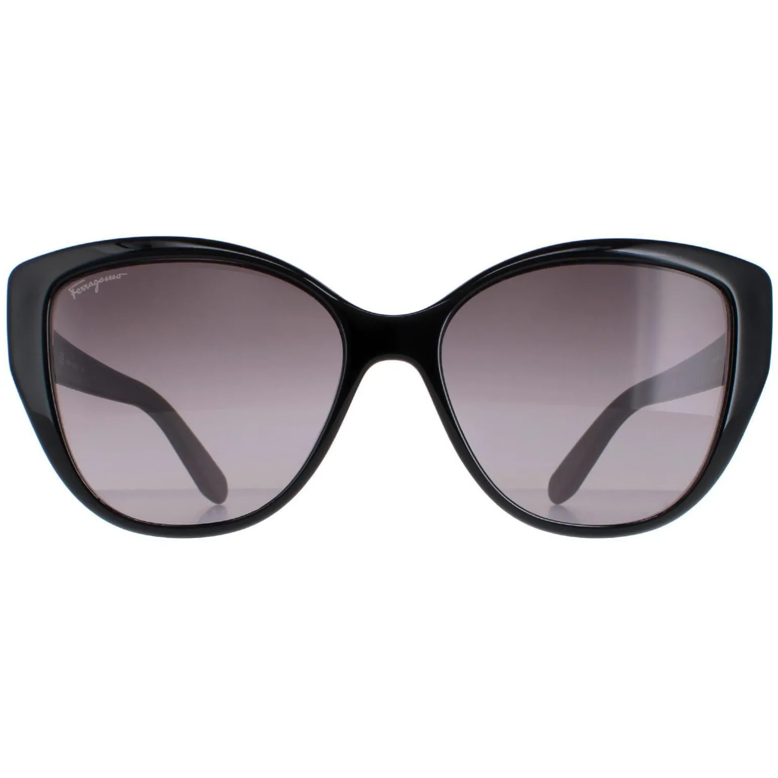Salvatore Ferragamo Sunglasses SF912S 001 Black with Flower Print Grey