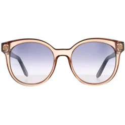Salvatore Ferragamo Sunglasses SF833S 290 Crystal Nude Beige Light Gre