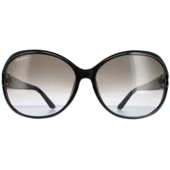 Salvatore Ferragamo Sunglasses SF770SA 001 Black Grey Gradient
