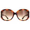 Salvatore Ferragamo Sunglasses SF668 238 Tortoise Brown Gradient