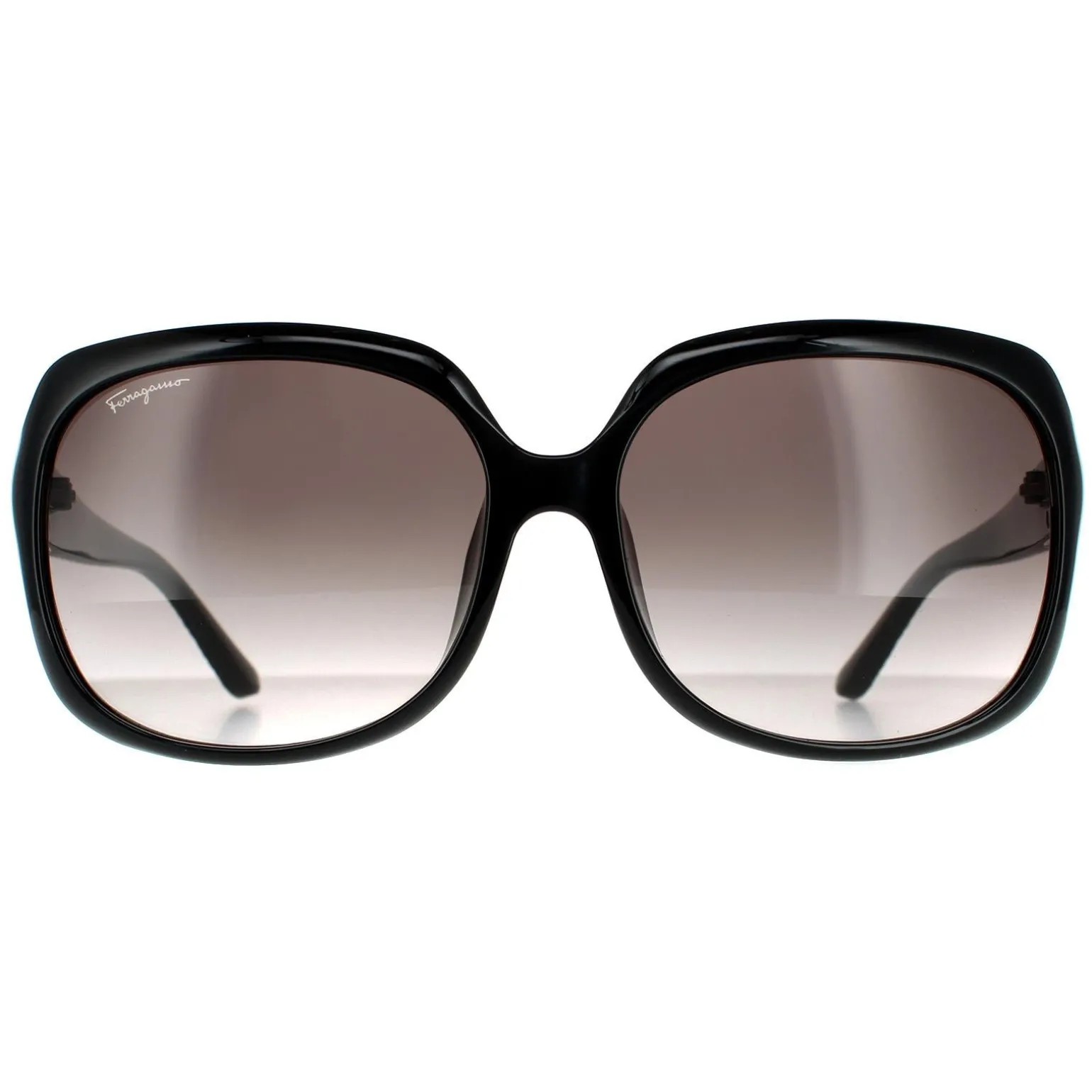 Salvatore Ferragamo Sunglasses SF739SA 001 Black Grey Gradient