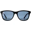 Salvatore Ferragamo Sunglasses SF998S 002 Matte Black Blue