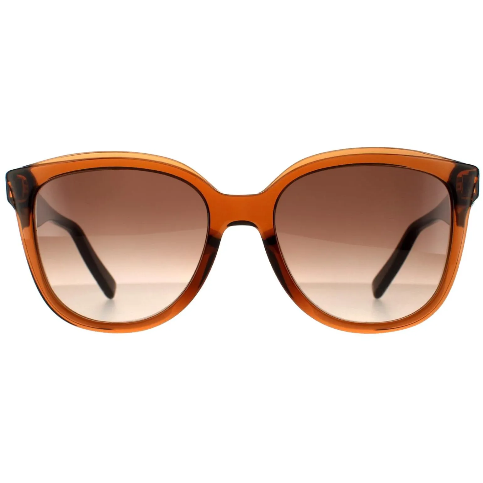 Salvatore Ferragamo Sunglasses SF977S 210 Crystal Brown Brown Gradient