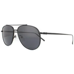Salvatore Ferragamo Sunglasses SF201S 002 Matte Black Grey