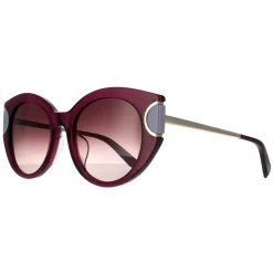 Salvatore Ferragamo Sunglasses SF840SA 500 Violet Brown Wine Gradient