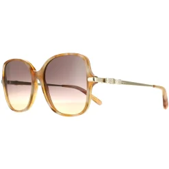 Salvatore Ferragamo Sunglasses SF990SR 218 Blonde Havana Grey Gradient