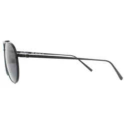 Salvatore Ferragamo Sunglasses SF201S 002 Matte Black Grey