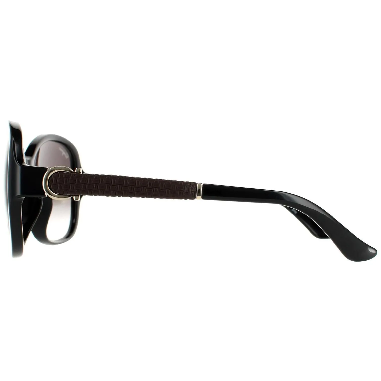 Salvatore Ferragamo Sunglasses SF744SLA 001 Black Grey Gradient