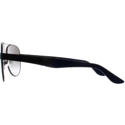 Salvatore Ferragamo Sunglasses SF275S 002 Matte Black Grey Gradient