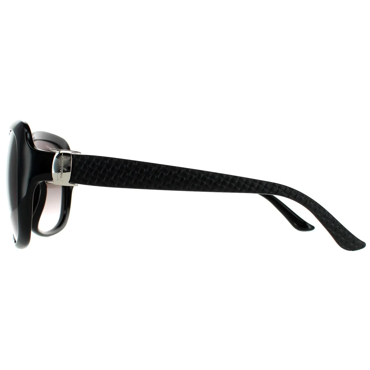 Salvatore Ferragamo Sunglasses SF739SA 001 Black Grey Gradient