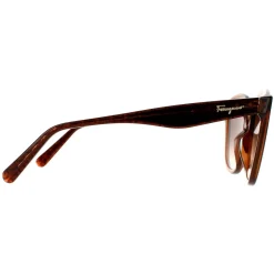 Salvatore Ferragamo Sunglasses SF977S 210 Crystal Brown Brown Gradient