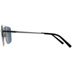 Serengeti Sunglasses Aitkin SS554003 Shiny Silver Saturn Petrol Blue P