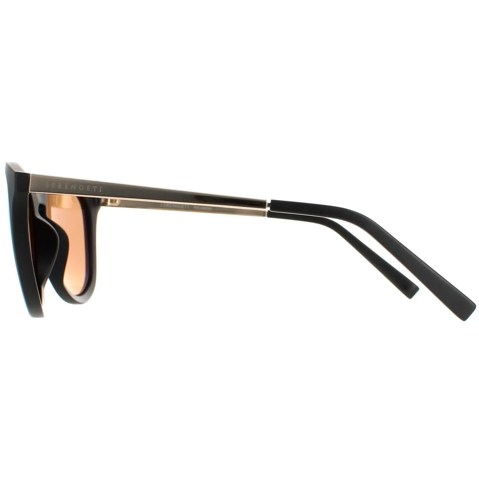 Serengeti Sunglasses Brawley SS556002 Matte Black Saturn Polarized Dri