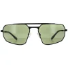 Serengeti Sunglasses Hinkley SS570003 Shiny Black Transparent Layer Mi