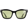 Serengeti Sunglasses Rolla SS537005 Shiny Black Saturn Polarized 555nm