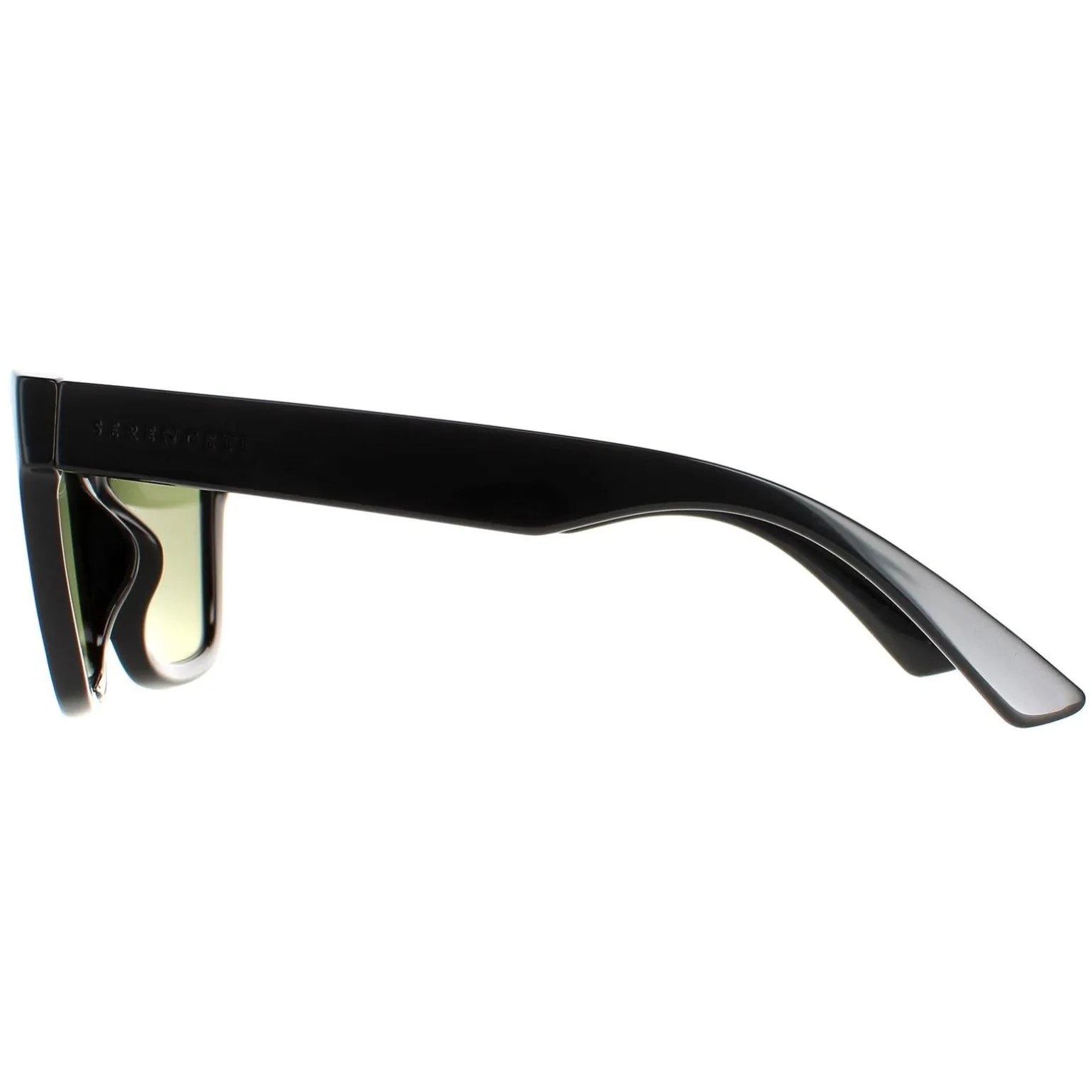 Serengeti Sunglasses Rolla SS537005 Shiny Black Saturn Polarized 555nm